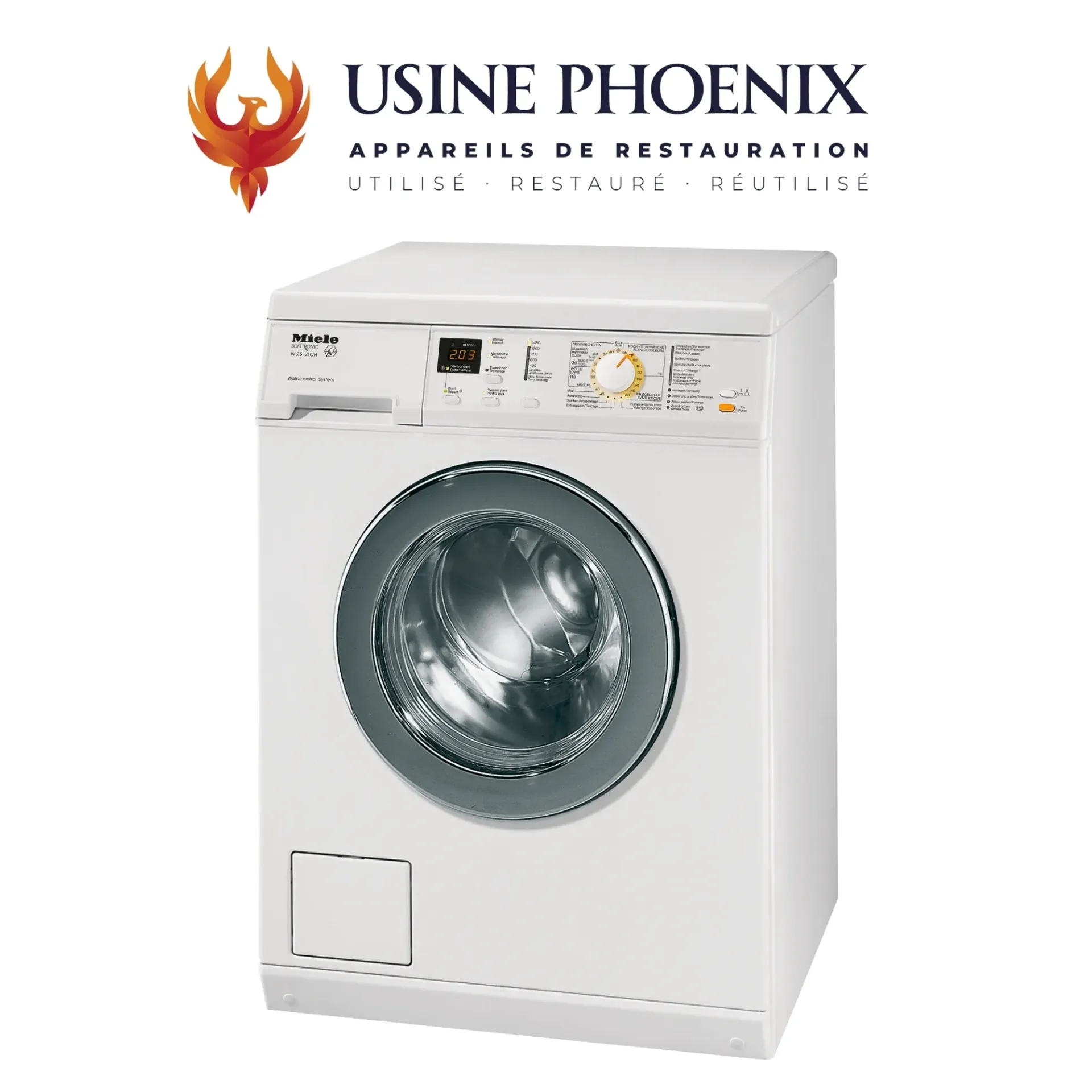 [W25-21CH / 00/68472493] Lave-linge Miele